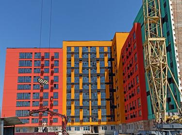 Статус строительства ЖК Кольоровий Дом (Секция 1, Секция 2, Секция 3, ...)