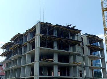 Статус будівництва вул. 15 Квітня, вул.  Академіка Сахарова Будинок