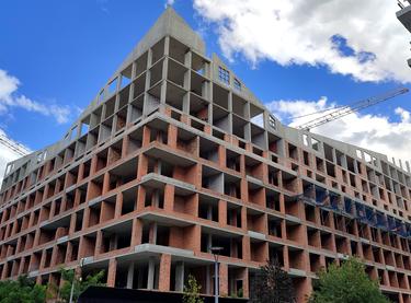 Статус будівництва Житловий район Rybalsky Будинок 7 (Секція 1, Секція 4)