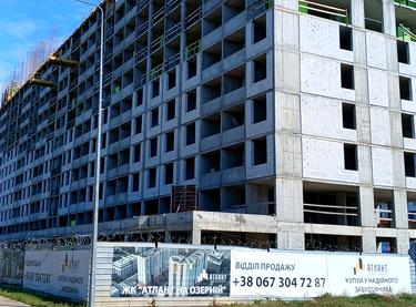 Статус будівництва ЖК на Озерній Будинок 3