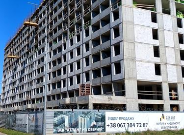 Статус будівництва ЖК на Озерній Будинок 3