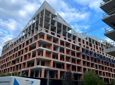 Статус будівництва Житловий район Rybalsky Будинок 7 (Секція 1, Секція 4)