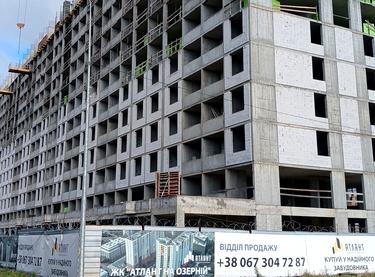 Статус будівництва ЖК на Озерній Будинок 3