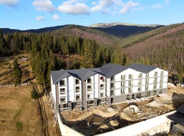 Статус строительства Апарт-комплекс Меланіт Резорт & СПА Дом