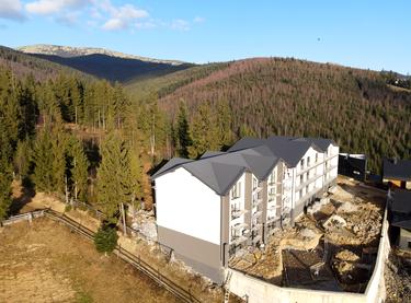 Статус строительства Апарт-комплекс Меланіт Резорт & СПА Дом