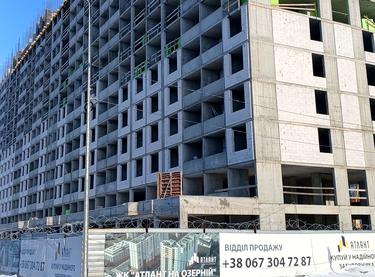 Статус будівництва ЖК на Озерній Будинок 3