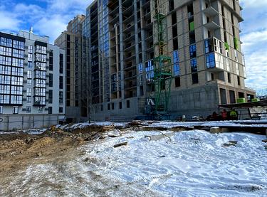 Статус будівництва БФК  Prime Tower Торговий центр