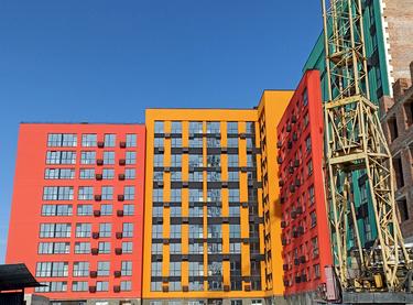 Статус строительства ЖК Кольоровий Дом (Секция 1, Секция 2, Секция 3, ...)