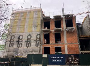 Статус будівництва Апарт-готель Apex Будинок
