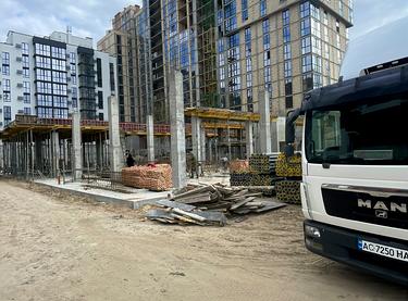 Статус будівництва БФК  Prime Tower Торговий центр