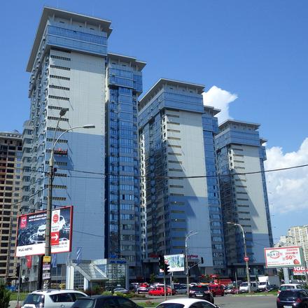 Хід будівництва ЖК RiverStone, 1-3 будинки, липень 2014