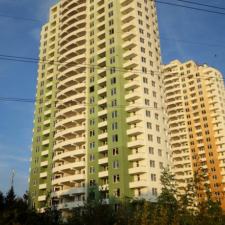 Хід будівництва ЖК Озерний (Обухівська, 135а), 1 черга, вересень 2014