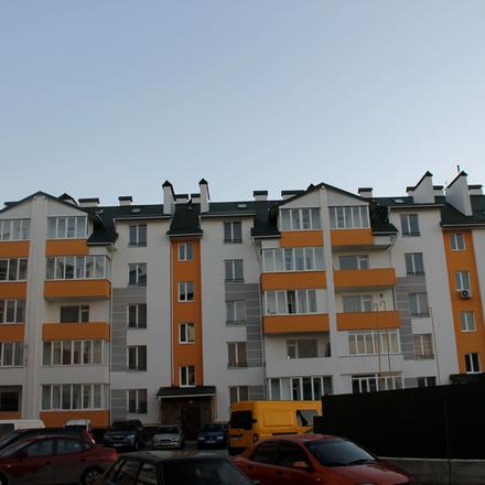 Ход строительства ЖК Сонячний майдан, 1 дом, апрель 2017