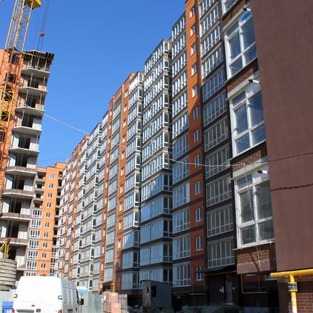 Хід будівництва ЖК Фамілія, 1-5 будинки, квітень 2017