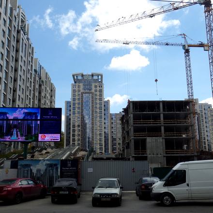 Хід будівництва ЖК Бульвар Фонтанів, 2 будинок, квітень 2017