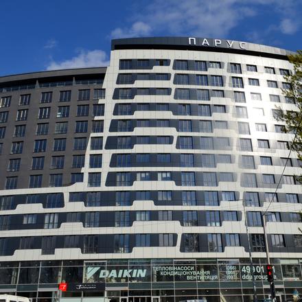 Хід будівництва ЖК Парус, Будинок 1, квітень 2017