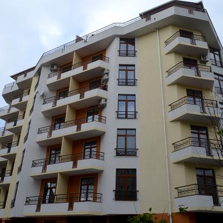 Ход строительства ул. Туган-Барановского, 9, Дом 1, апрель 2017