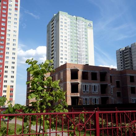 Хід будівництва ЖМ Патріотика, ЖБ Горинь (№29), травень 2017