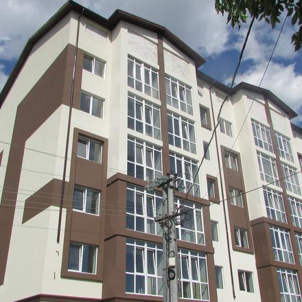 Ход строительства ЖК Спутник-Теремки, 1 дом (ул. Институтская, 45, 47), май 2017