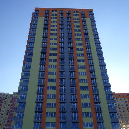 Хід будівництва ЖК Яскравий, 4 будинок (вул. Дегтяренка, 31а), червень 2017