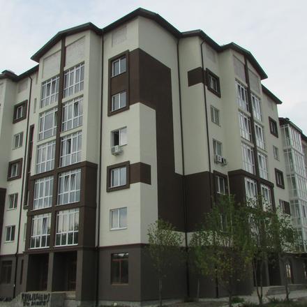 Ход строительства ЖК Спутник-Теремки, 1 дом (ул. Институтская, 45, 47), июль 2017