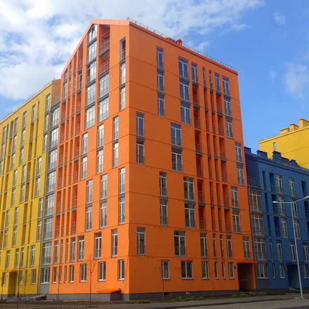 Ход строительства ЖК Комфорт Таун, 4 очередь (дом 14), июль 2015