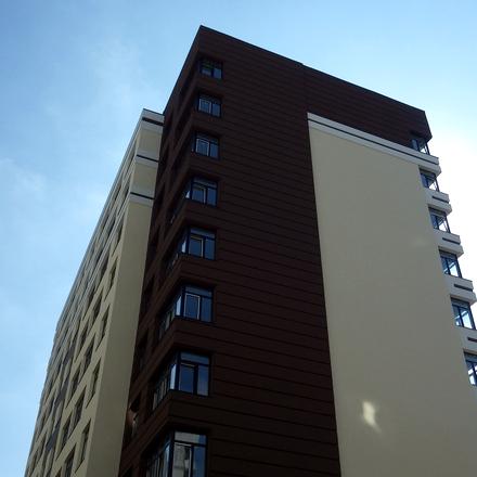 Ход строительства ЖК PARKLAND, 10 дом, август 2017