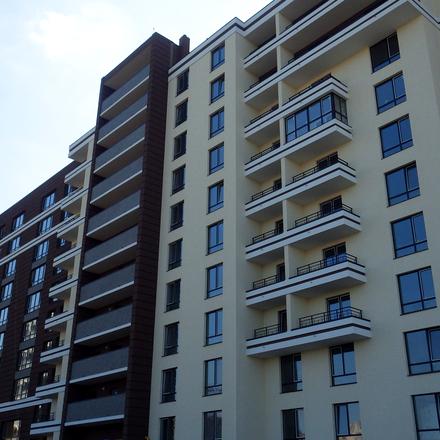 Ход строительства ЖК PARKLAND, 8 дом, август 2017