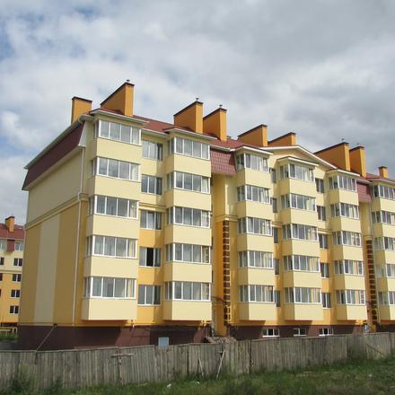 Ход строительства ЖК Київський маєток, 3 дом, август 2017