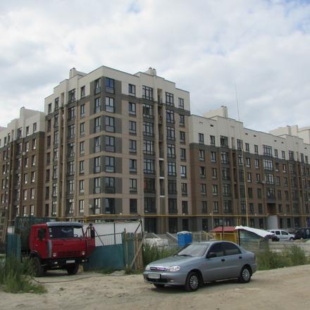 Хід будівництва ЖК Барселона, 1 будинок, серпень 2017