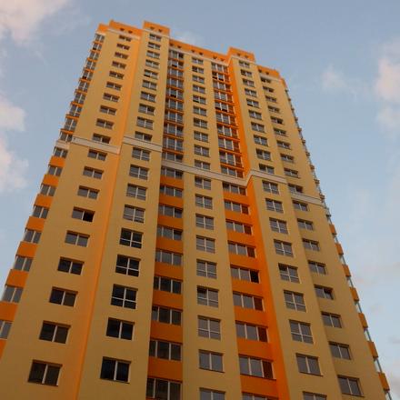 Ход строительства ЖК Парковые озера, 4 очередь (дом 11), сентябрь 2017