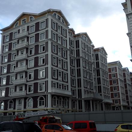 Ход строительства ЖК Британский квартал, 2 очередь (дом 7), август 2015