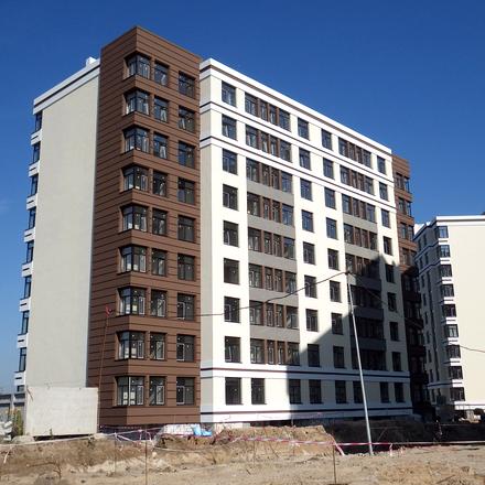 Ход строительства ЖК PARKLAND, 12 дом, сентябрь 2017