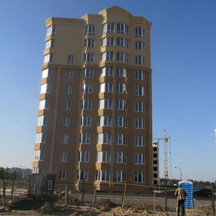 Хід будівництва ЖК Софія Клубний, 9 будинок (вул. Зелена, 16), вересень 2017