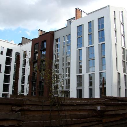 Ход строительства ЖК Белый Шоколад.Center, 9 очередь (ул. Величко, 9, 11б), октябрь 2017