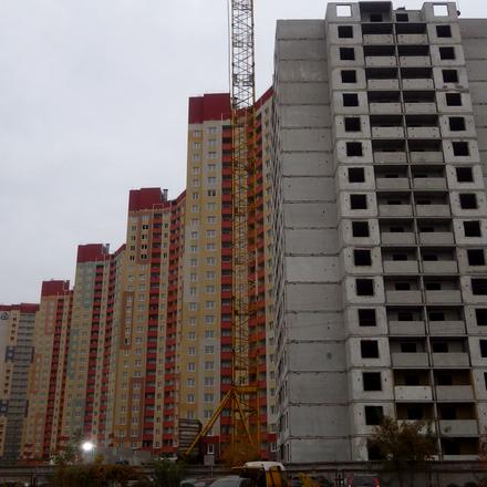 Хід будівництва ЖК Еврика, 13 будинок, жовтень 2017