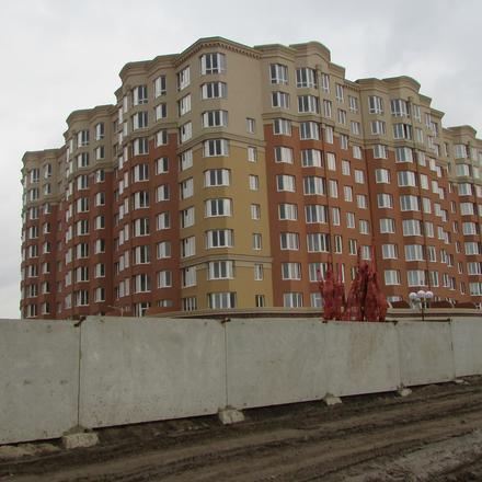 Хід будівництва ЖК Софія Сіті, 6 черга (вул. Боголюбова, 36), жовтень 2017