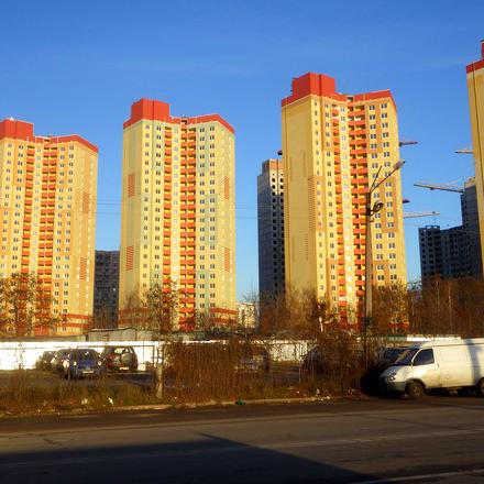 Хід будівництва ЖК Еврика, Загальний план, листопад 2017