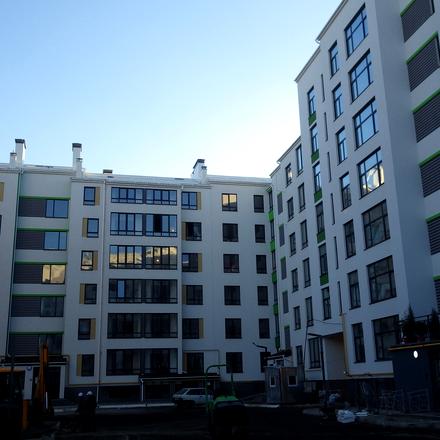 Хід будівництва ЖК Skyland, пров. Московський, 2а, жовтень 2015