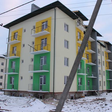 Ход строительства ЖК Південний, 7 дом, январь 2018