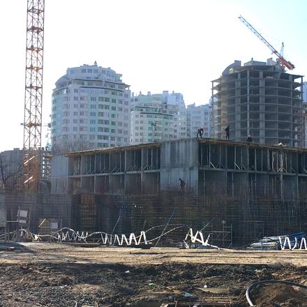 Хід будівництва ЖК Омега, 5-6 будинки, січень 2018