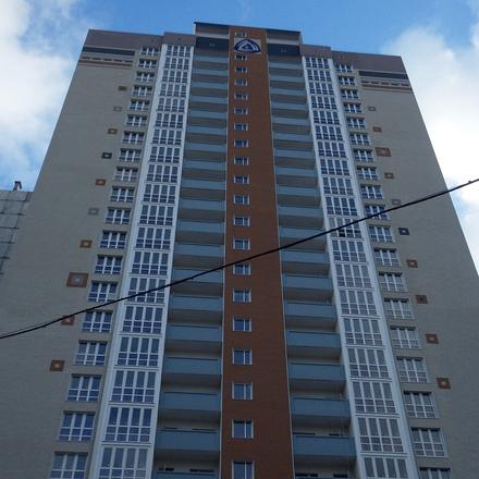 Хід будівництва ЖМ Патріотика, ЖБ Полісся (№15), лютий 2018