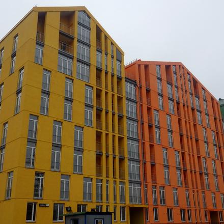 Ход строительства ЖК Комфорт Таун, 5 очередь (дом 17), декабрь 2015