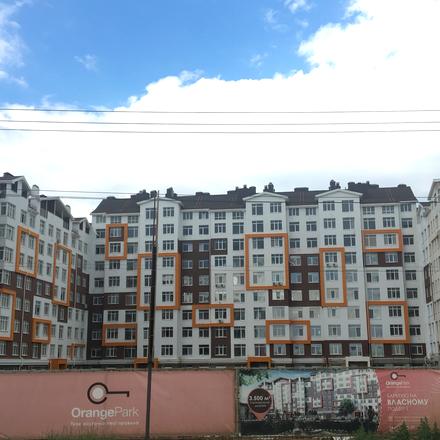 Хід будівництва ЖК Orange Park, вул. Одеська, 25а, 25б, 25в (секції 1-6), травень 2018