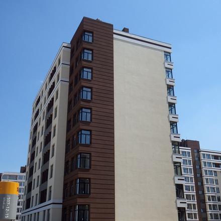 Ход строительства ЖК PARKLAND, 15 дом, май 2018