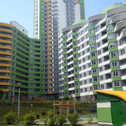 Ход строительства ЖК Паркове місто, , июль 2014