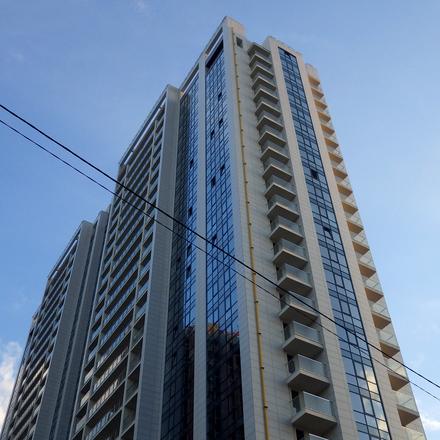 Ход строительства ЖК Автограф, 1 дом, июль 2018