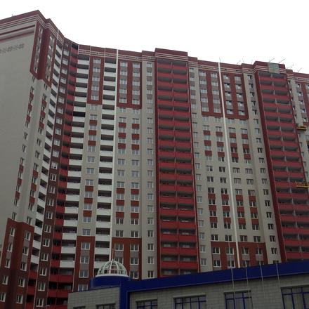 Хід будівництва ЖМ Патріотика, ЖБ Степовий (№6), лютий 2016