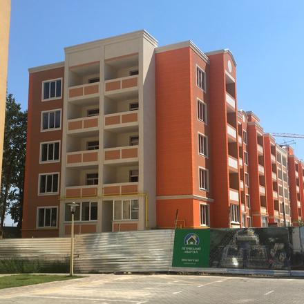 Хід будівництва ЖК Петрівський квартал, ПК-5. 1 черга (вул. Лесі Українки, 16-16в), серпень 2018