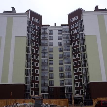 Ход строительства ЖК Лесная сказка, 1-2 очереди (дома 1-2), февраль 2016